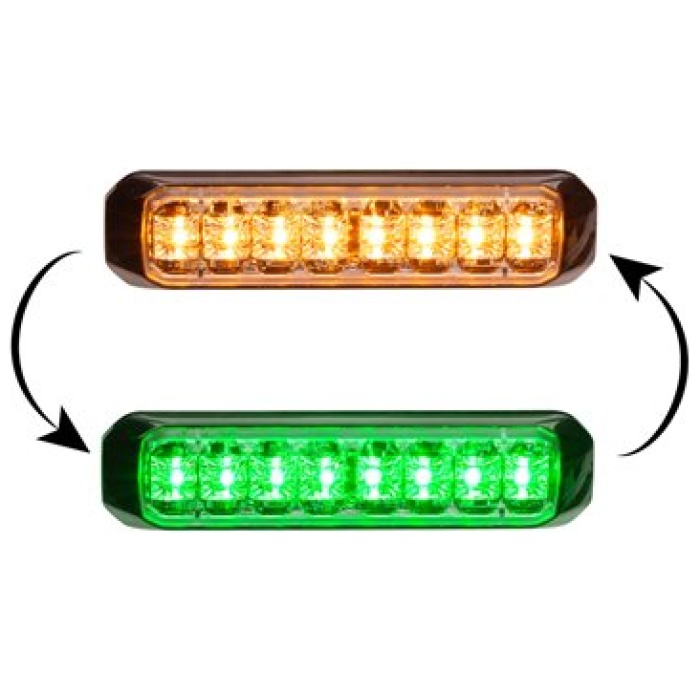 PROSIGNAL - MSP - 16 DEL COULEUR DOUBLE - AMBRE / VERT - 21908Z