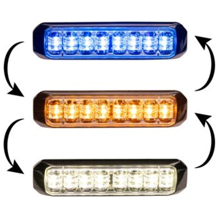 PROSIGNAL - MSP - 24 DEL COULEUR TRIPLE - BLEU / AMBRE / BLANC - 21925Z