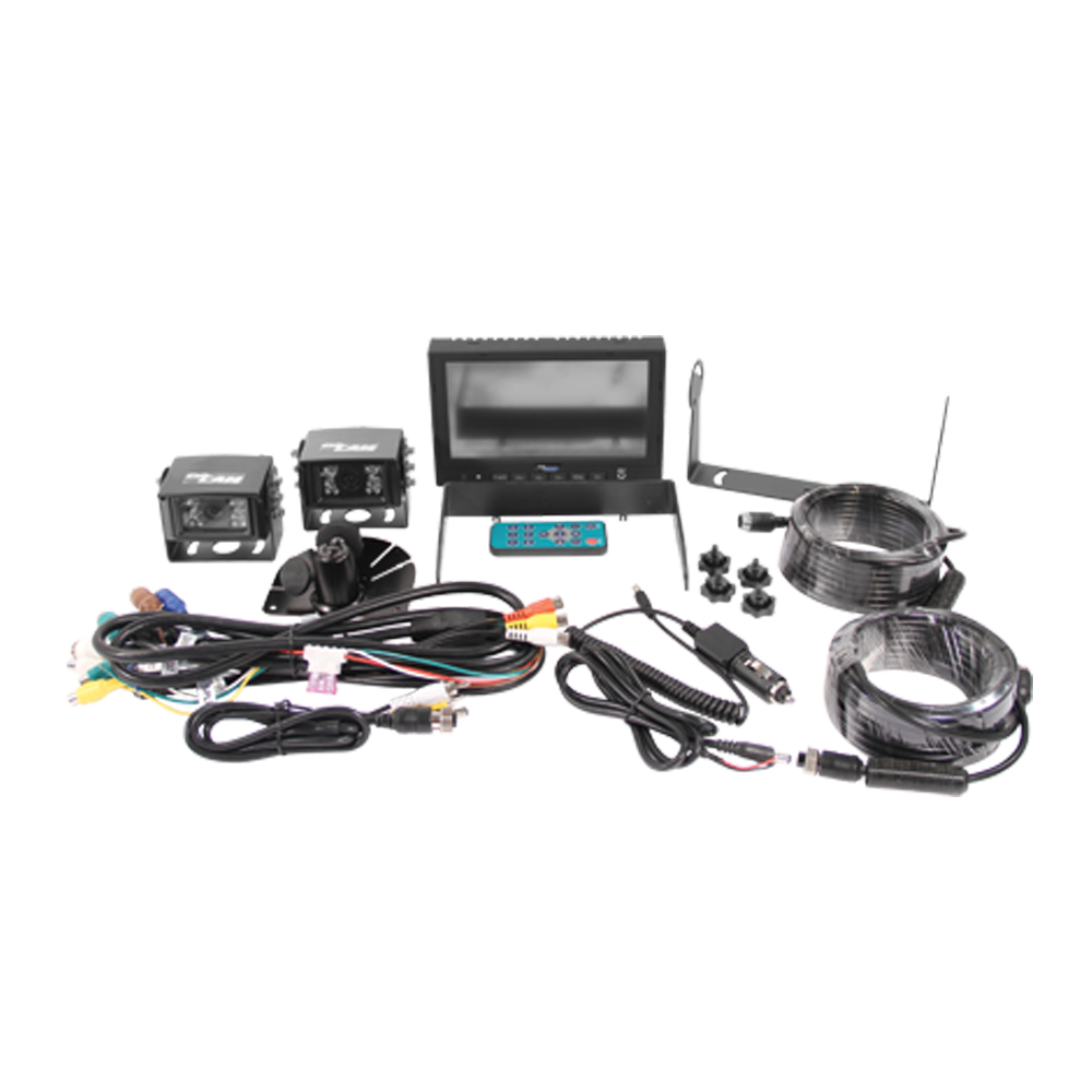 CAB CAM - Système de 2 caméras avec écran Quad LCD couleur 7 po -A-HDS1559 – Image 2
