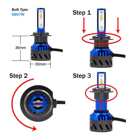 LUMENS - H7 Bulb - SPORTLINE LED - SBH7W - Image 4