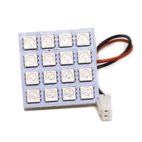 LUMENS - Panneau de lumière d'intérieur DEL 5050SMD -  4 x 4 Bleu - LS16B