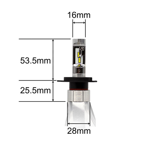 LUMENS - H4 Bulb - ULTRA LED Conversion - UBH4 - Image 4