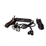 PROSIGNAL - UR6 DEL STROBE COULEUR DOUBLE / ENCASTRÉ - ROUGE / BLEU - 10407Z – Image 2