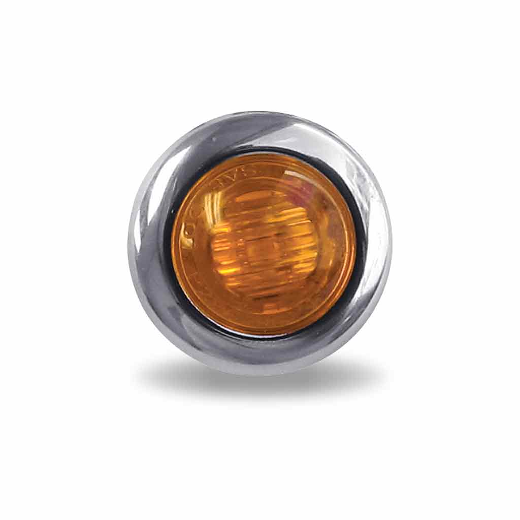 TRUX - Mini Bouton DEL - Ambre - TLED-B2A – Image 2