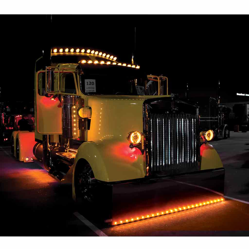 TRUX - Mini Bouton DEL - Ambre - TLED-B2A – Image 5