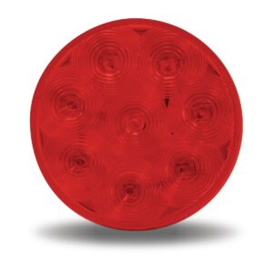 TRUX - 4 Inch round LED - Bright Red (8 Diodes) - TLED-48R - Image 2