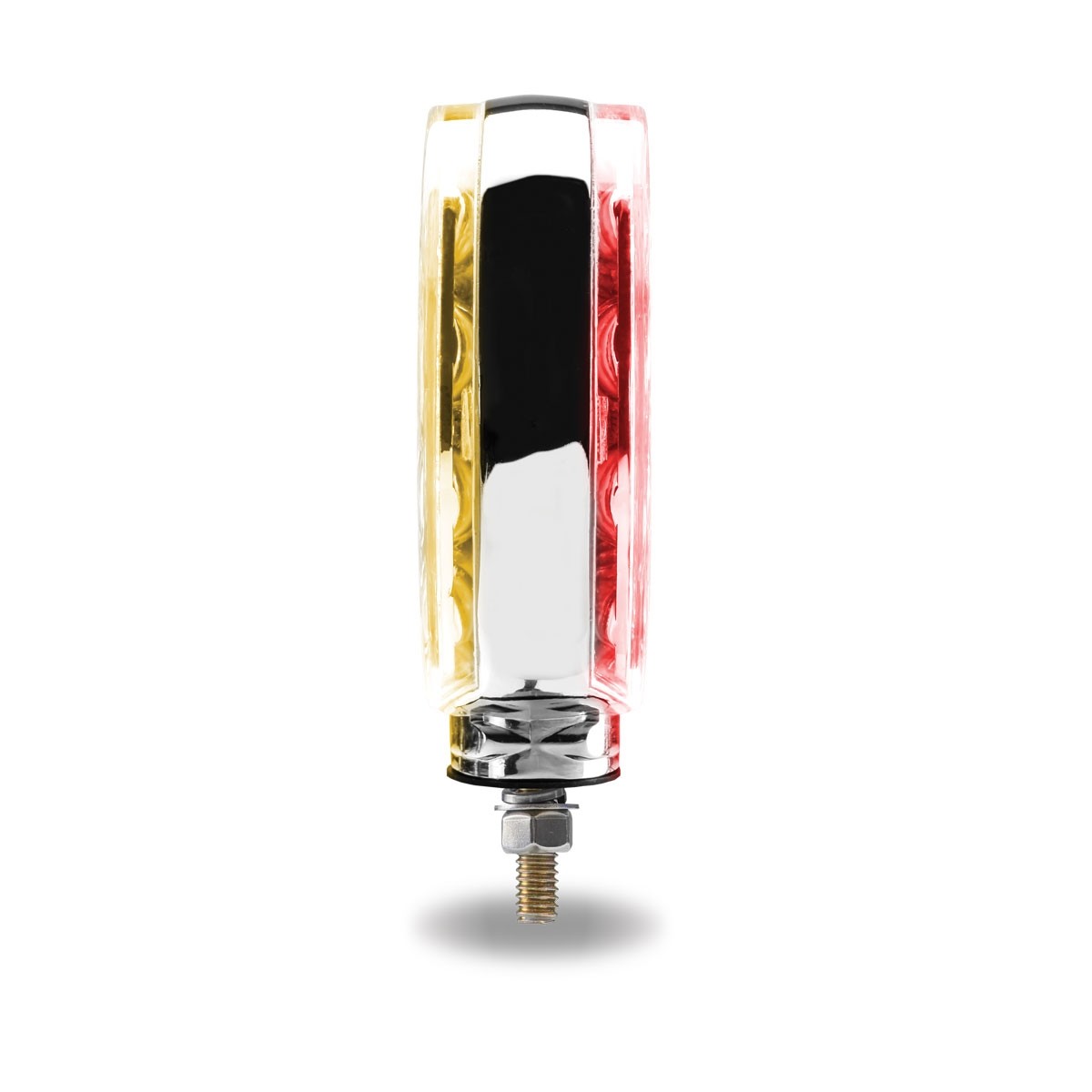 TRUX - Fender DEL rond Clignotant et position - ambre clair / rouge clair - Super Diode Double Face - TLED-DFCC3 – Image 3