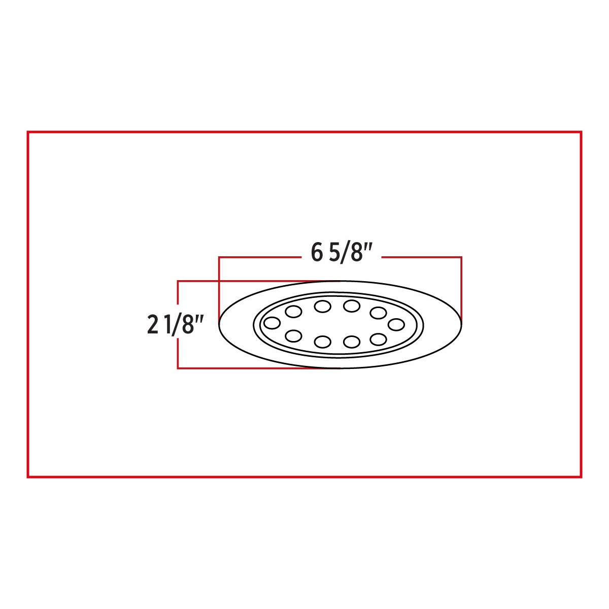 TRUX – Marqueur Amber à LED auxiliaire bleue "Style M1" – TLED-G4XAB – Image 5