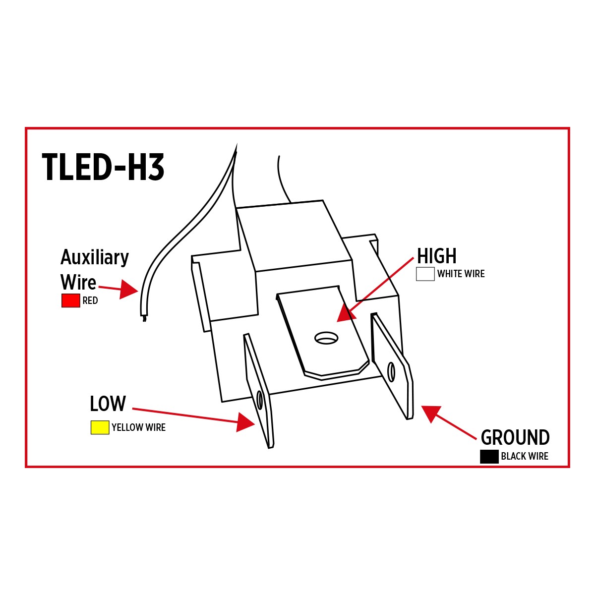 TRUX - Phare projecteur 7 po Rond - TLED-H3 – Image 7