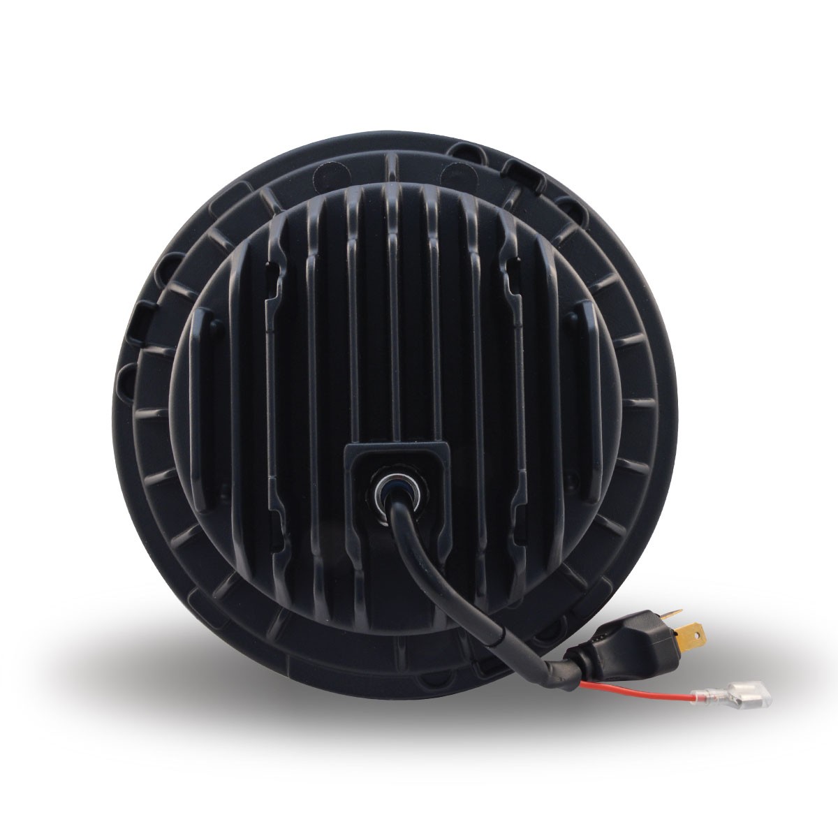 TRUX - Phare avant rond - projecteur 7 po DEL économique avec anneau auxilière blanc - TLED-H51 – Image 3