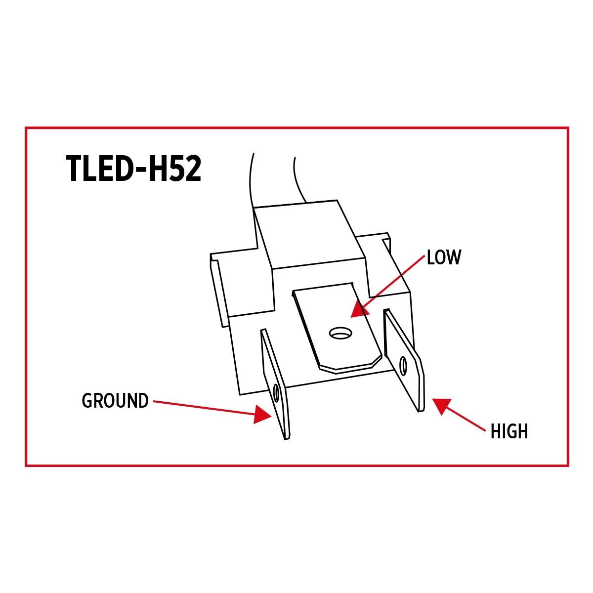 TRUX - Phare avant Standard DEL 5 x 7 po - TLED-H52 – Image 5