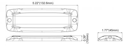 PROSIGNAL - XT12 Module de montage sur piédestal - Rouge - 12 DEL - 21502Z – Image 5